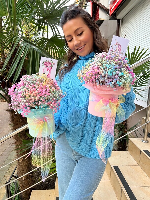 Куколка гипсофила, артикул F1191776 - 2700 рублей, доставка по городу. Flawery - доставка цветов