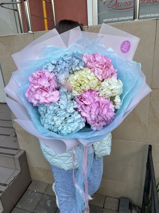 Гортензии, артикул F1268838 - 6990 рублей, доставка по городу. Flawery - доставка цветов