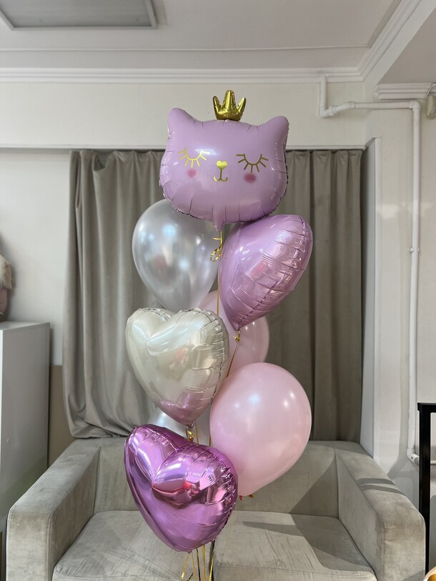 Шарики для принцессы, артикул F1344580 - 3550 рублей, доставка по городу. Flawery - доставка цветов