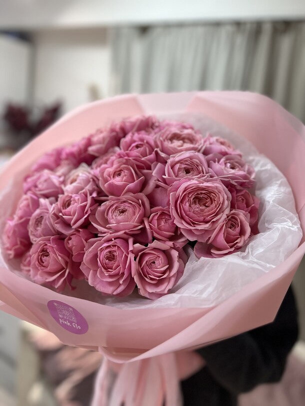 Пион розы 15 шт, артикул F1385087 - 12500 рублей, доставка по городу. Flawery - доставка цветов