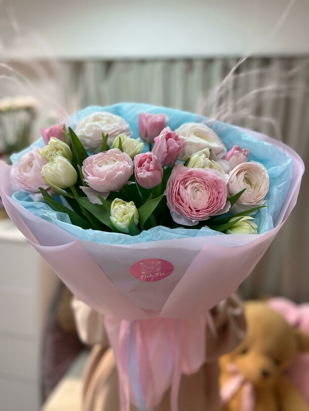 Весеннее царство, артикул F1386007 - 9990 рублей, доставка по городу. Flawery - доставка цветов