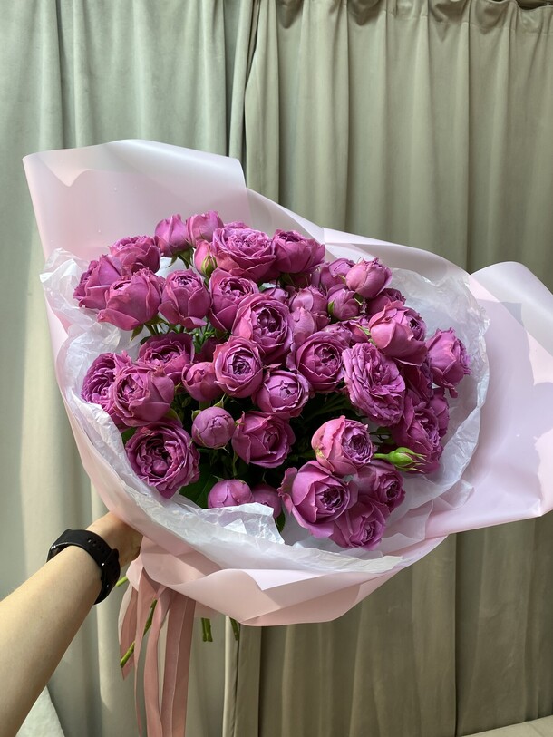 Ароматные пион розы кустовые, артикул F1401504 - 10730 рублей, доставка по городу. Flawery - доставка цветов