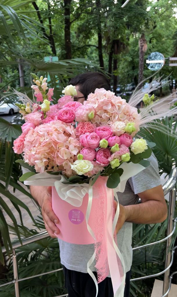 Розовый закат, артикул F1446841 - 6750 рублей, доставка по городу. Flawery - доставка цветов