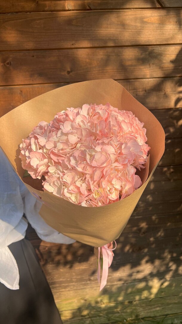 Моно из гортензии, артикул F1449523 - 2950 рублей, доставка по городу. Flawery - доставка цветов