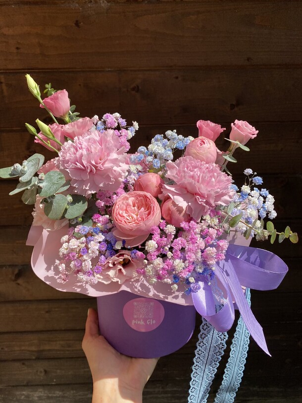 Лиловый восторг, артикул F1450888 - 3500 рублей, доставка по городу. Flawery - доставка цветов