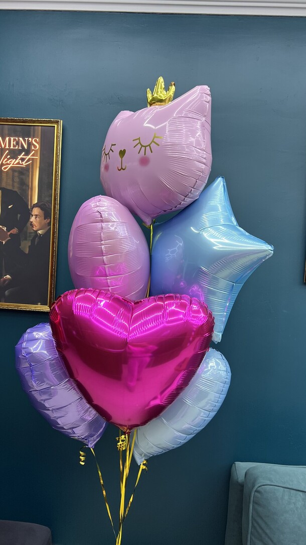 Шарики для принцессы, артикул F1522547 - 3550 рублей, доставка по городу. Flawery - доставка цветов