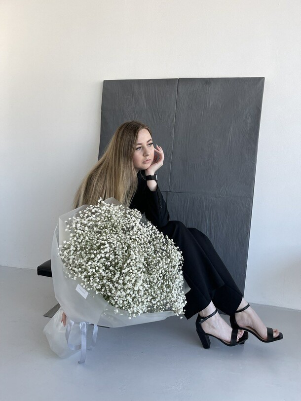 Моно гипсофила, артикул F1215313 - 6900 рублей, доставка по городу. Flawery - доставка цветов