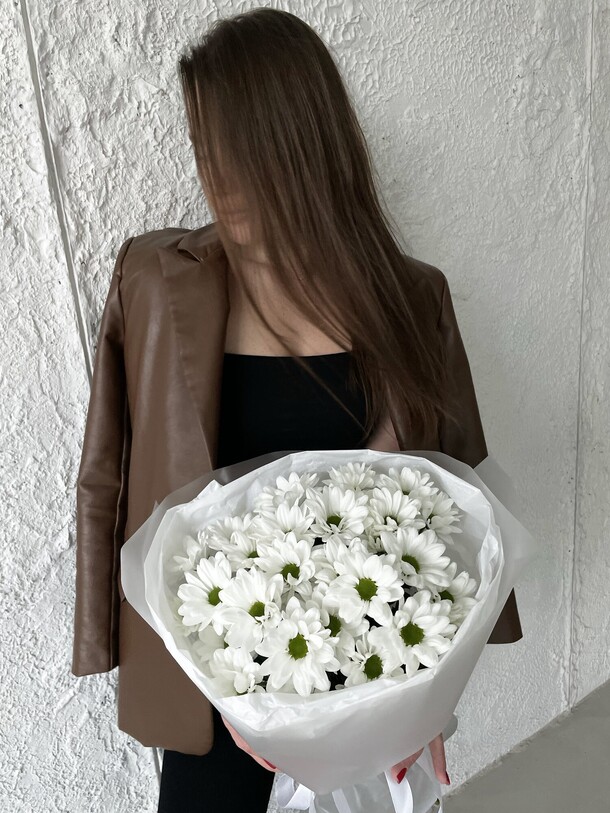 Ромашки/white, артикул F1225711 - 2900 рублей, доставка по городу. Flawery - доставка цветов