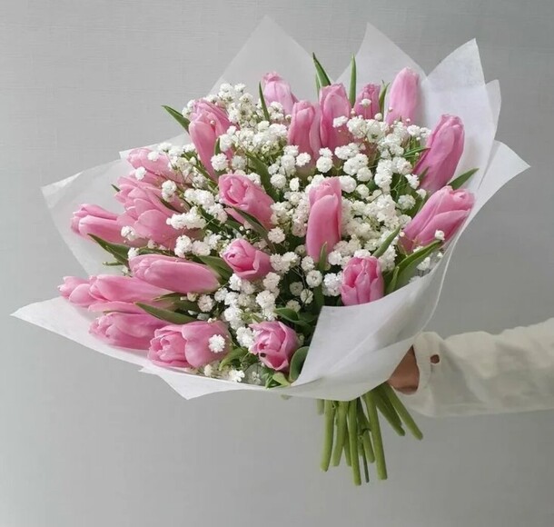 Тюльпаны, артикул F1086762 - 11497 рублей, доставка по городу. Flawery - доставка цветов