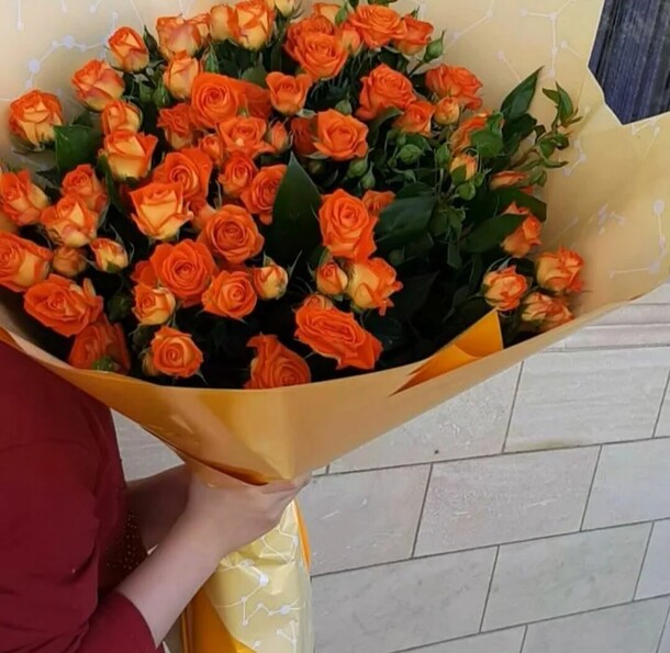 Рыжее солнце, артикул F1099352 - 11161 рублей, доставка по городу. Flawery - доставка цветов