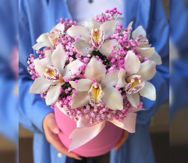 Розовые мечты, артикул F1168382 - 9548 рублей, доставка по городу. Flawery - доставка цветов