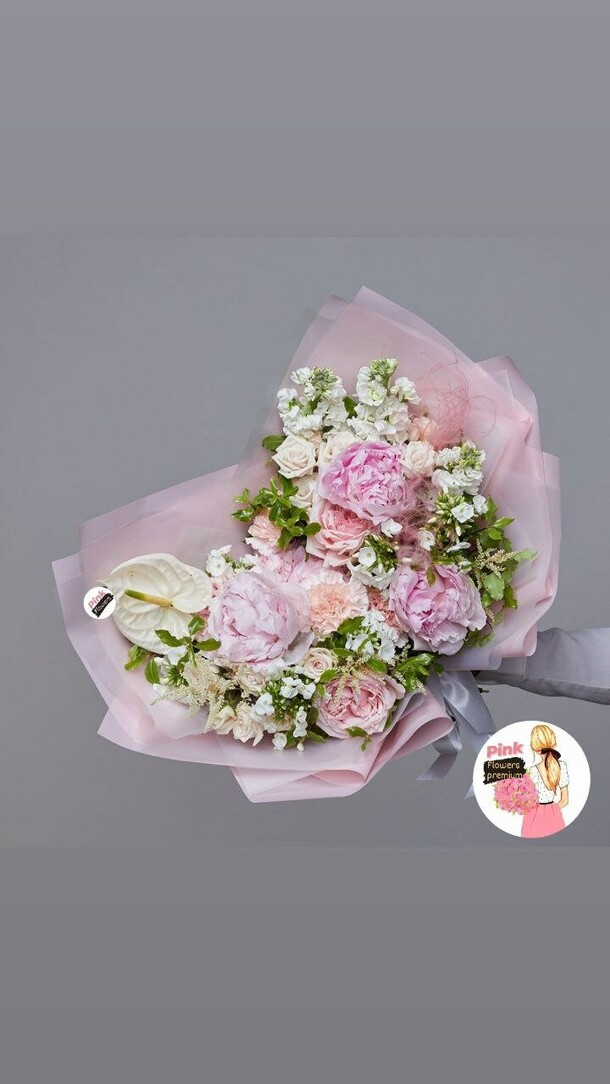 Букет " фея", артикул F1168027 - 7600 рублей, доставка по городу. Flawery - доставка цветов