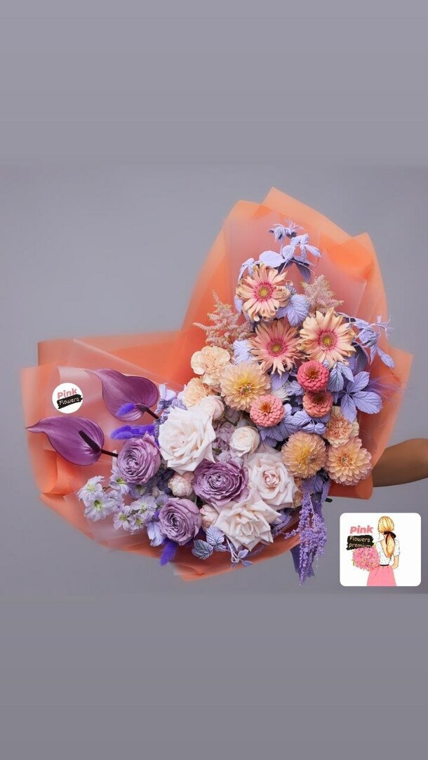 Букет " красотка", артикул F1168030 - 10500 рублей, доставка по городу. Flawery - доставка цветов