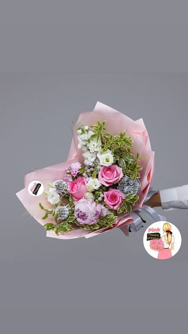 Букет " солнечный берег", артикул F1168038 - 5100 рублей, доставка по городу. Flawery - доставка цветов