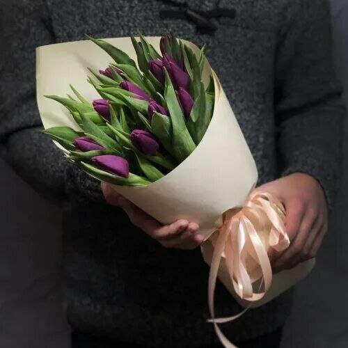 Букет " сиреневый вечер", артикул F1168317 - 3670 рублей, доставка по городу. Flawery - доставка цветов