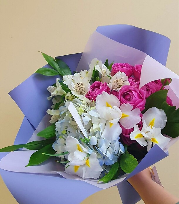 Букет " нежность", артикул F1168936 - 6050 рублей, доставка по городу. Flawery - доставка цветов