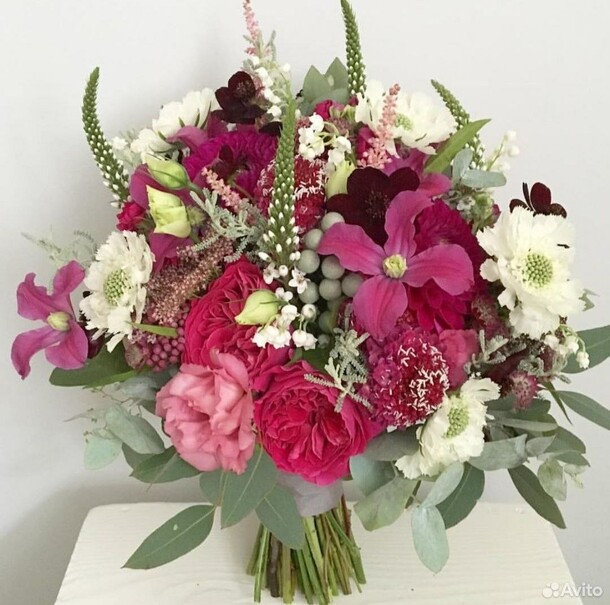 Букет невесты "розовый сад", артикул F1168974 - 12592 рублей, доставка по городу. Flawery - доставка цветов