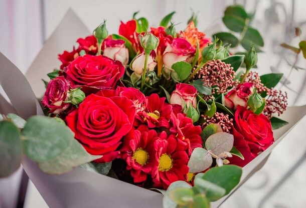 Букет цветов, артикул F1172104 - 4901 рублей, доставка по городу. Flawery - доставка цветов