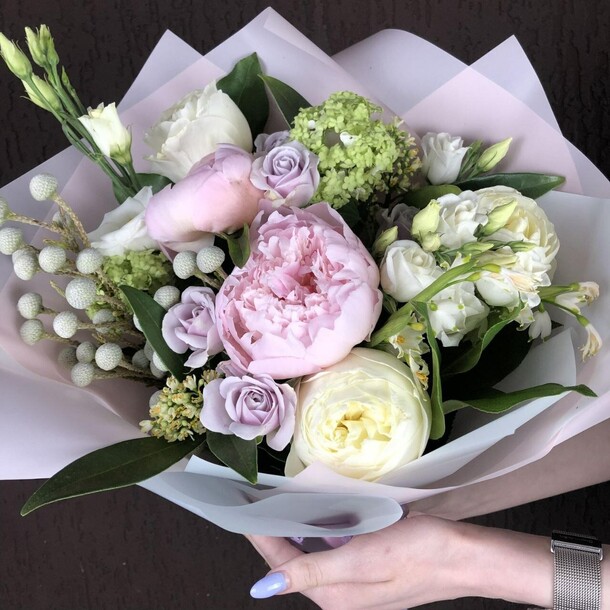 Букет цветов, артикул F1172109 - 3850 рублей, доставка по городу. Flawery - доставка цветов