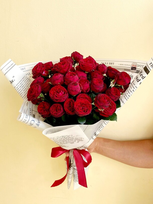 Lady in red, артикул F1196428 - 5300 рублей, доставка по городу. Flawery - доставка цветов