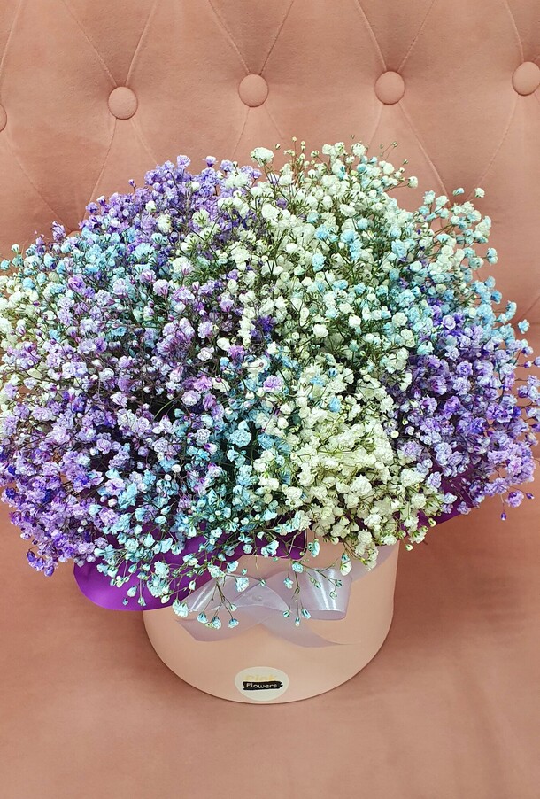 Радуга после дождя, артикул F1201261 - 5100 рублей, доставка по городу. Flawery - доставка цветов