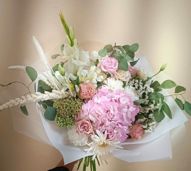 Букет «нежное утро», артикул F1213754 - 8000 рублей, доставка по городу. Flawery - доставка цветов