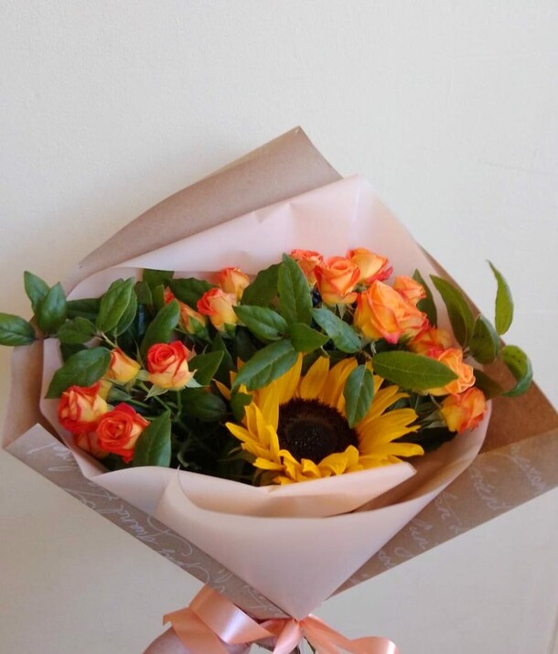 Букет «орландо», артикул F1219540 - 2400 рублей, доставка по городу. Flawery - доставка цветов