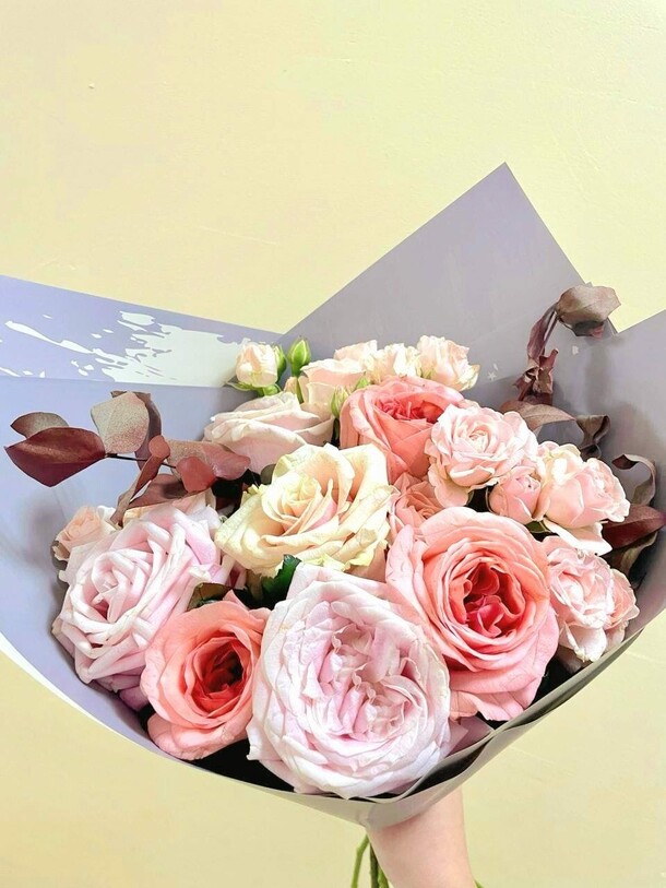 Букет роз, артикул F1251657 - 5650 рублей, доставка по городу. Flawery - доставка цветов