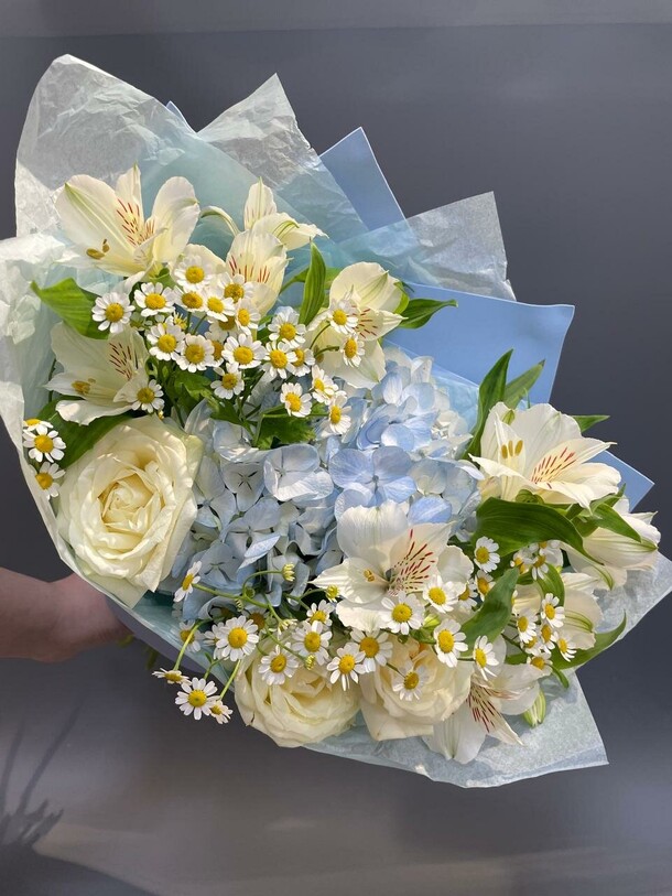 Авторский букет «райский сад», артикул F1273890 - 6001 рублей, доставка по городу. Flawery - доставка цветов