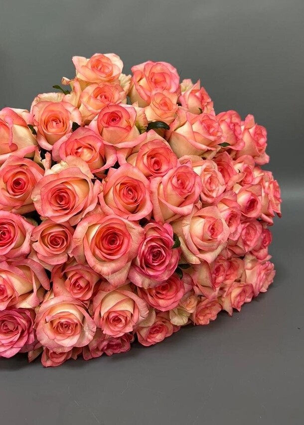 Букет из 51 розы, артикул F1326915 - 23727 рублей, доставка по городу. Flawery - доставка цветов