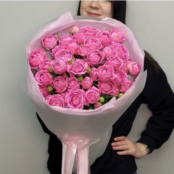 Пионовидные розы букет, артикул F1400159 - 6985 рублей, доставка по городу. Flawery - доставка цветов