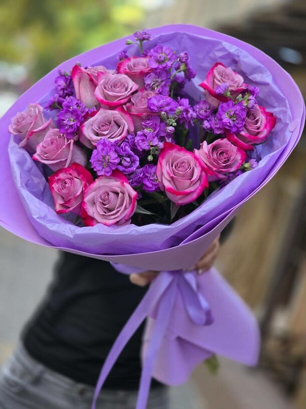 Розыи маттиола, артикул F1535675 - 7490 рублей, доставка по городу. Flawery - доставка цветов