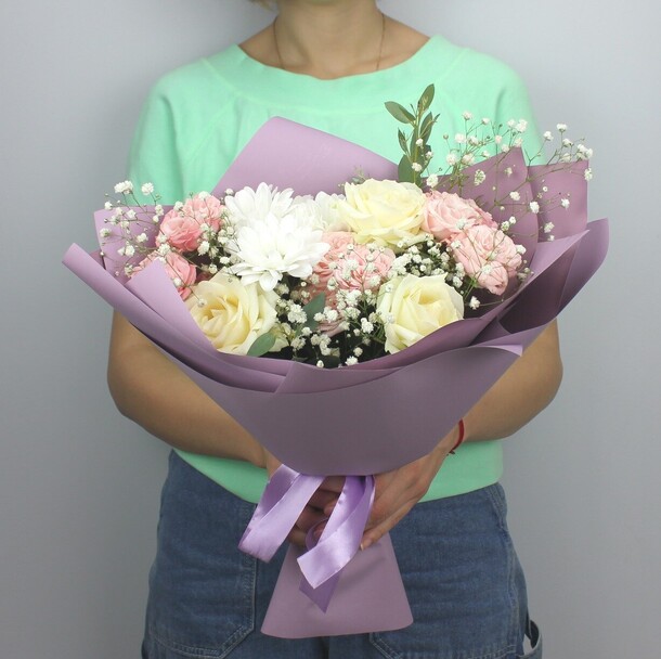 Зефир, артикул F96411 - 6500 рублей, доставка по городу. Flawery - доставка цветов