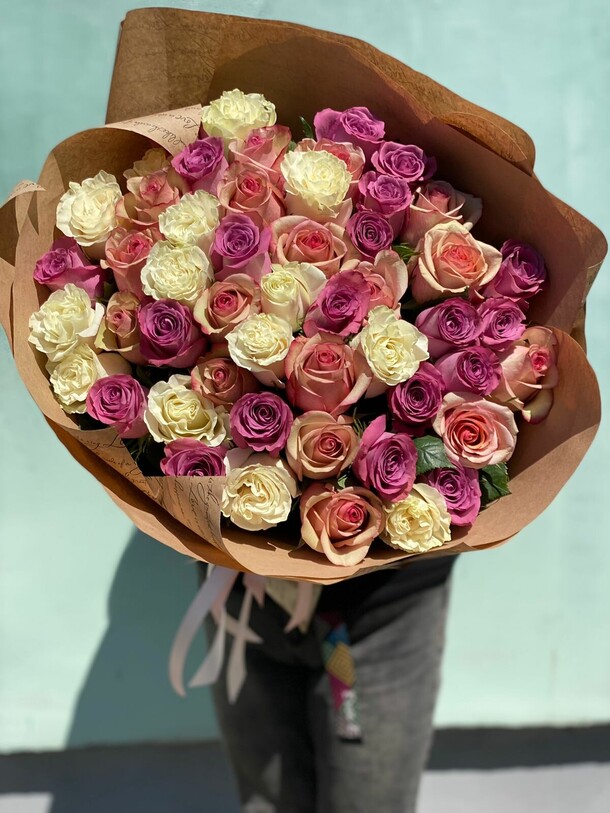 Розовый микс, артикул F1092269 - 29000 рублей, доставка по городу. Flawery - доставка цветов