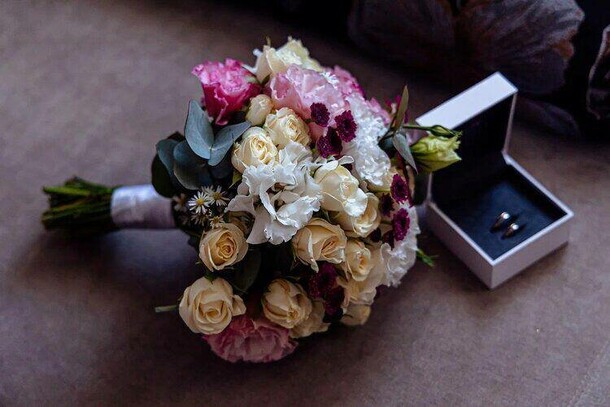 Букет "нежный", артикул F1140301 - 4990 рублей, доставка по городу. Flawery - доставка цветов