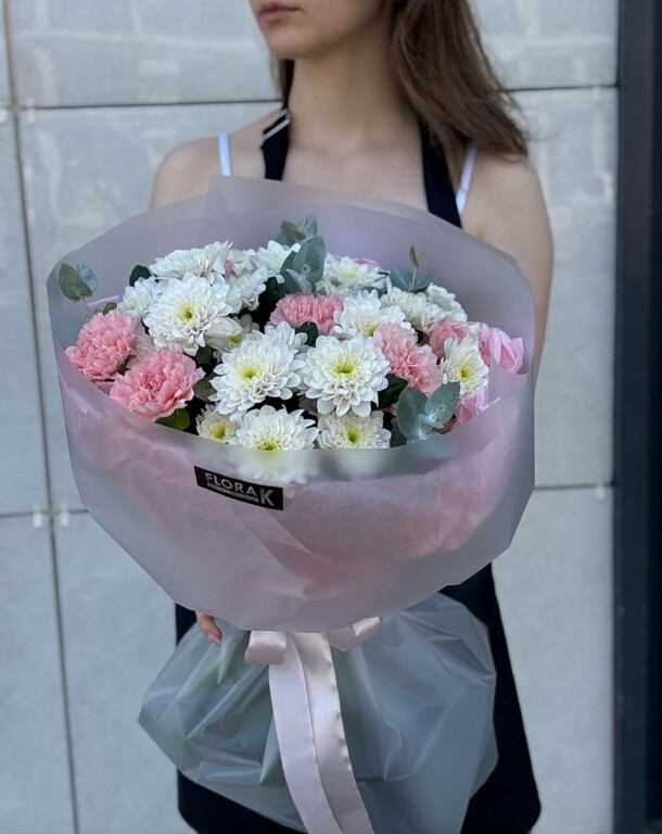 Букет "нежность", артикул F1446544 - 5435 рублей, доставка по городу. Flawery - доставка цветов