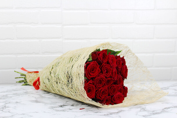 ❤️‍🔥букет из 19 красных роз отличный подарок! ❤️‍🔥, артикул F21276 - 4200 рублей, доставка по городу. Flawery - доставка цветов