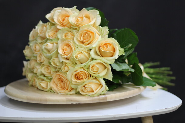 😍букет из 29 роз 💐, артикул F1131925 - 6000 рублей, доставка по городу. Flawery - доставка цветов