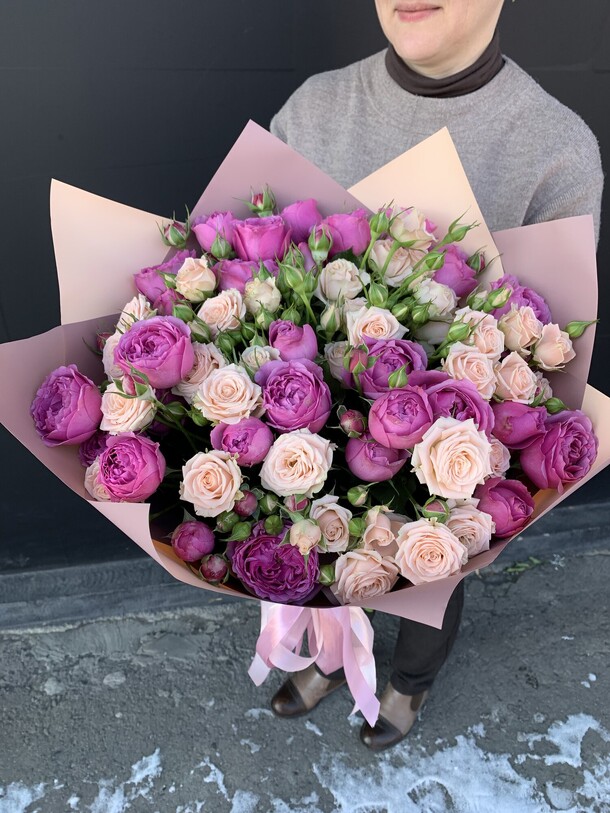 Букет 5, артикул F1091672 - 7800 рублей, доставка по городу. Flawery - доставка цветов