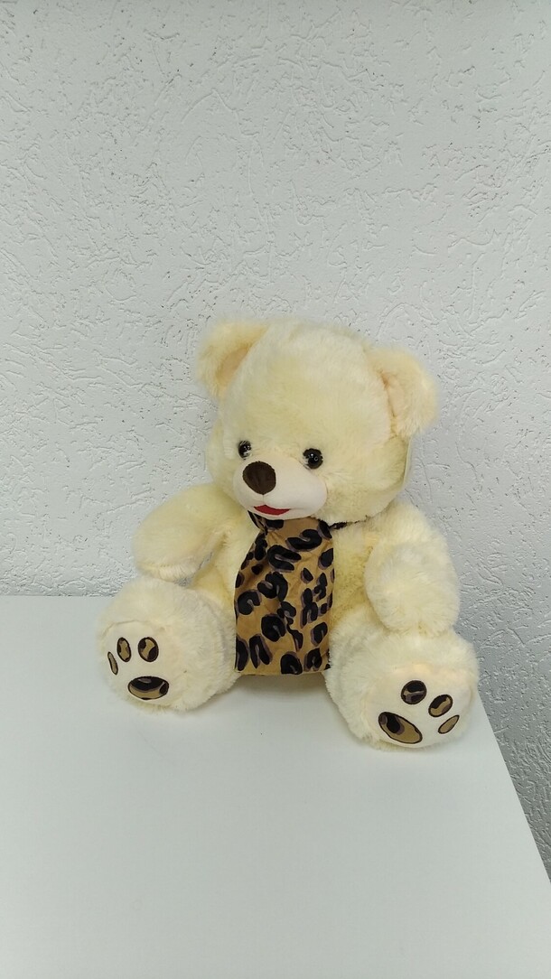 Медведь плюшевый, артикул F1262408 - 2600 рублей, доставка по городу. Flawery - доставка цветов