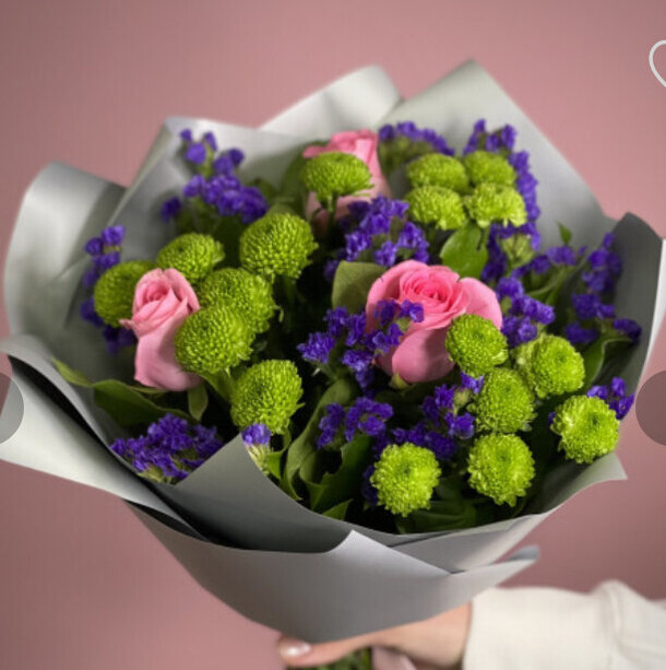 Букет нежная леди, артикул F1094072 - 3702 рублей, доставка по городу. Flawery - доставка цветов