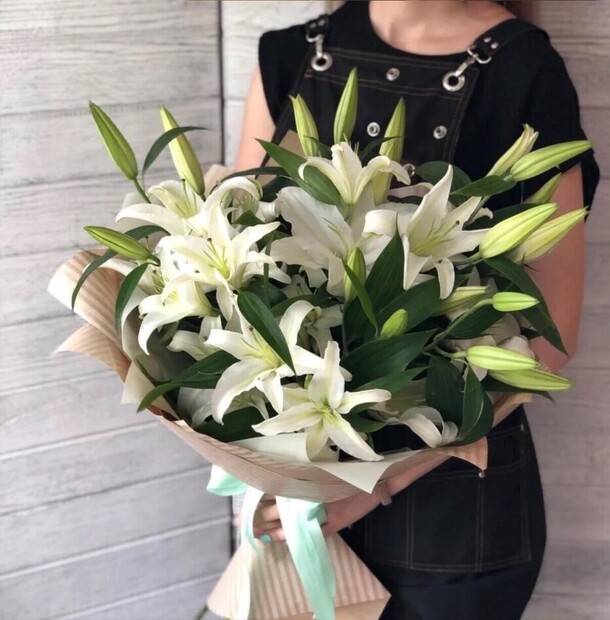 Букет нежность, артикул F1094092 - 6853 рублей, доставка по городу. Flawery - доставка цветов