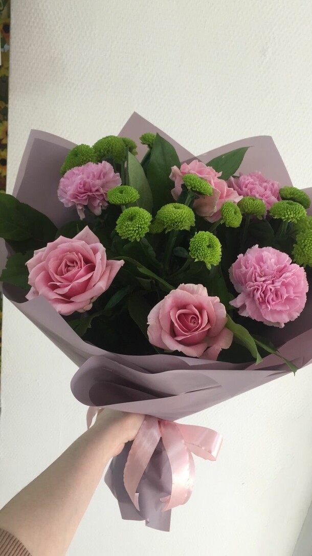 Букет розовое чудо, артикул F1103050 - 3509 рублей, доставка по городу. Flawery - доставка цветов