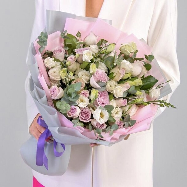 Букет "апрель", артикул F1173701 - 11420 рублей, доставка по городу. Flawery - доставка цветов