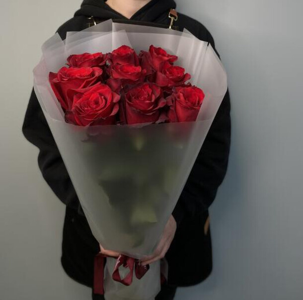 Букет красный восторг, артикул F1436374 - 4810 рублей, доставка по городу. Flawery - доставка цветов