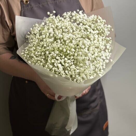 Гипсофила белая  5 шт, артикул F1208168 - 2855 рублей, доставка по городу. Flawery - доставка цветов