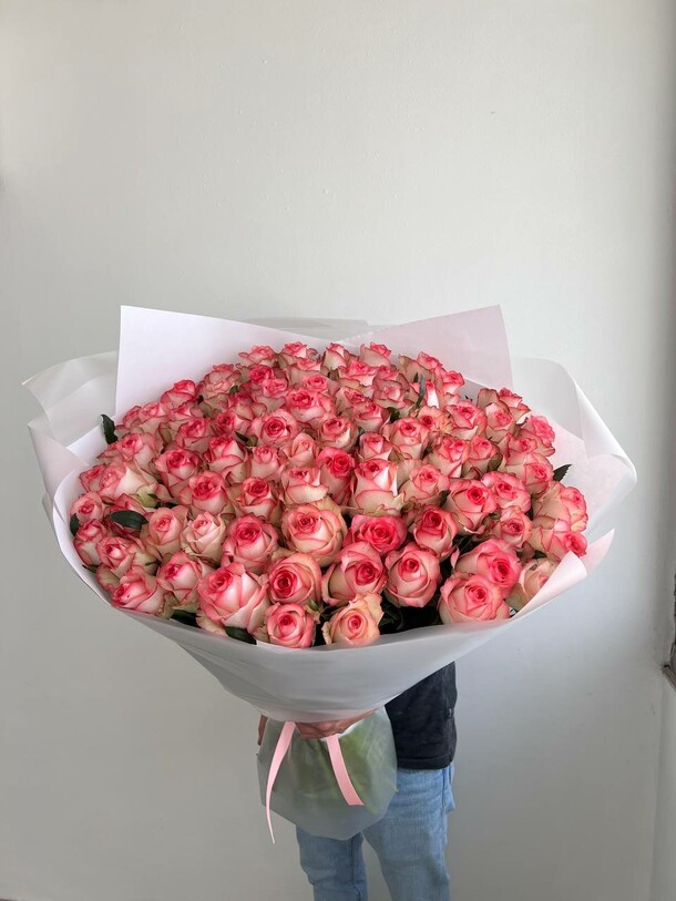 Букет из 101 джумилия, артикул F1131839 - 26439 рублей, доставка по городу. Flawery - доставка цветов