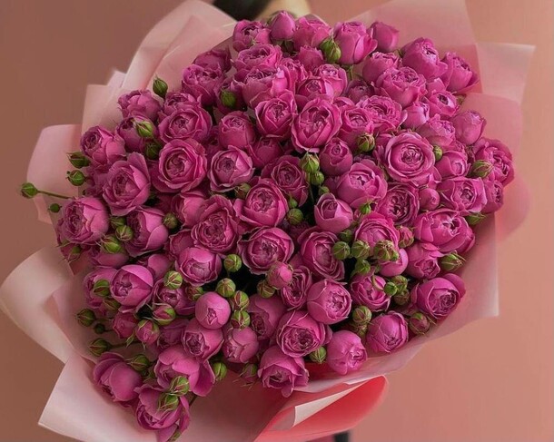 Букет из 51 роза мисти бабблс, артикул F1131896 - 27576 рублей, доставка по городу. Flawery - доставка цветов