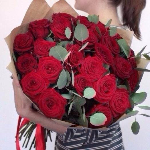 Букет "страсть", артикул F27290 - 11200 рублей, доставка по городу. Flawery - доставка цветов