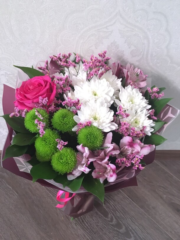 Букет " восторг", артикул F41987 - 4200 рублей, доставка по городу. Flawery - доставка цветов